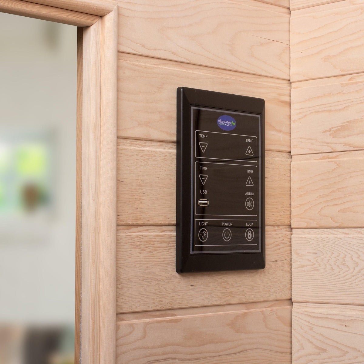 Durasage Health 2-person infrared sauna details
