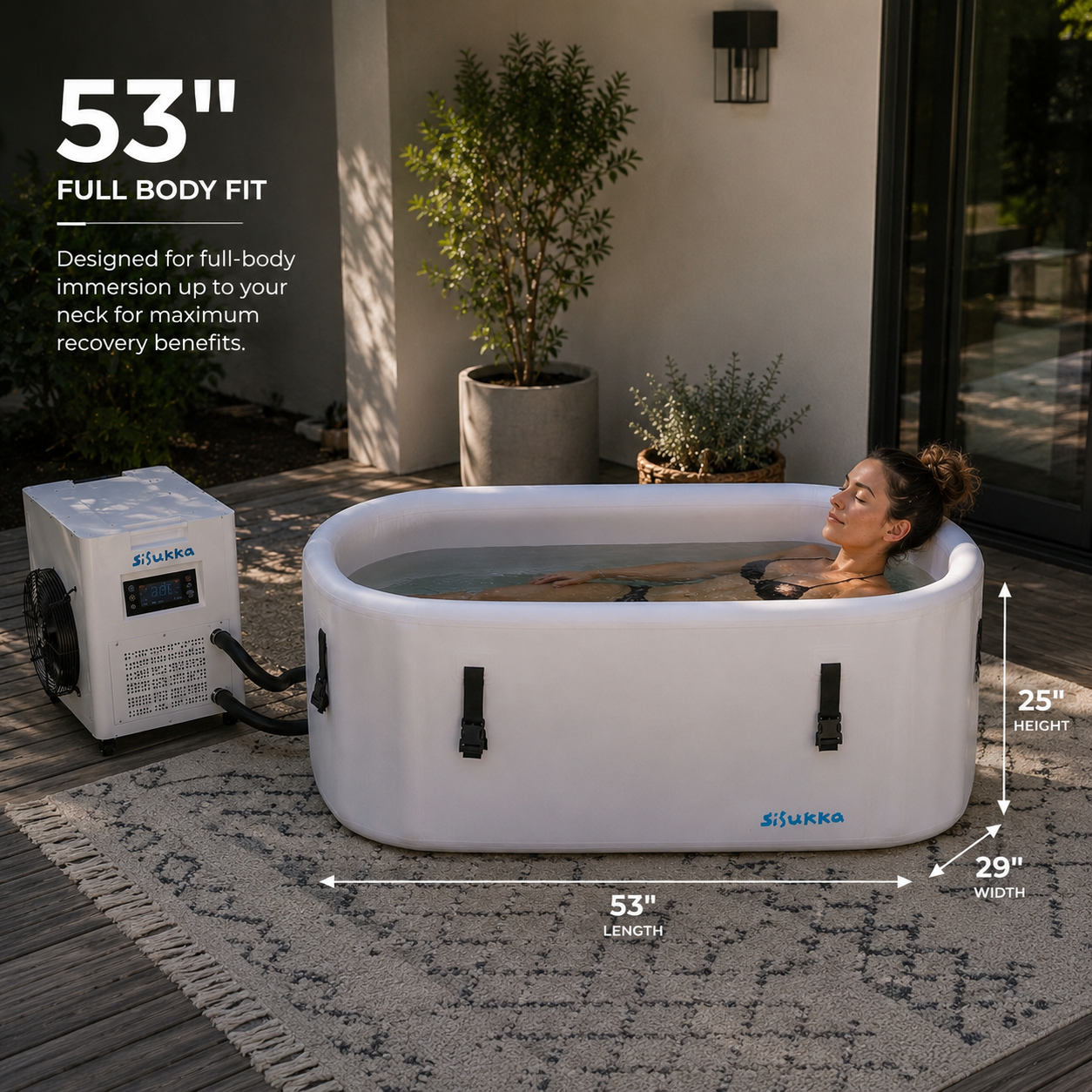 Drift Inflatable Cold Plunge (With Cooling Unit)