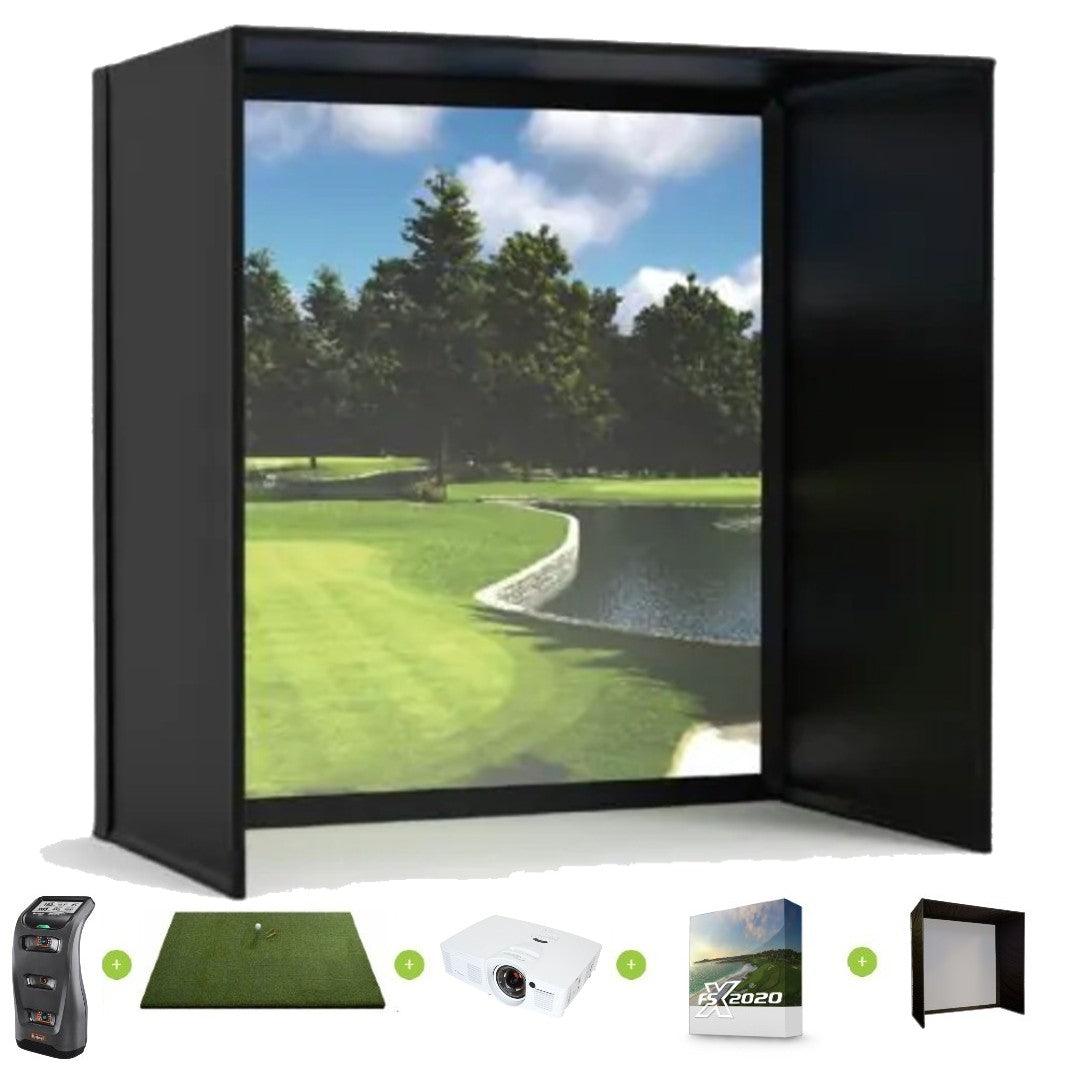Launch Pro Majestic Golf Simulator Package