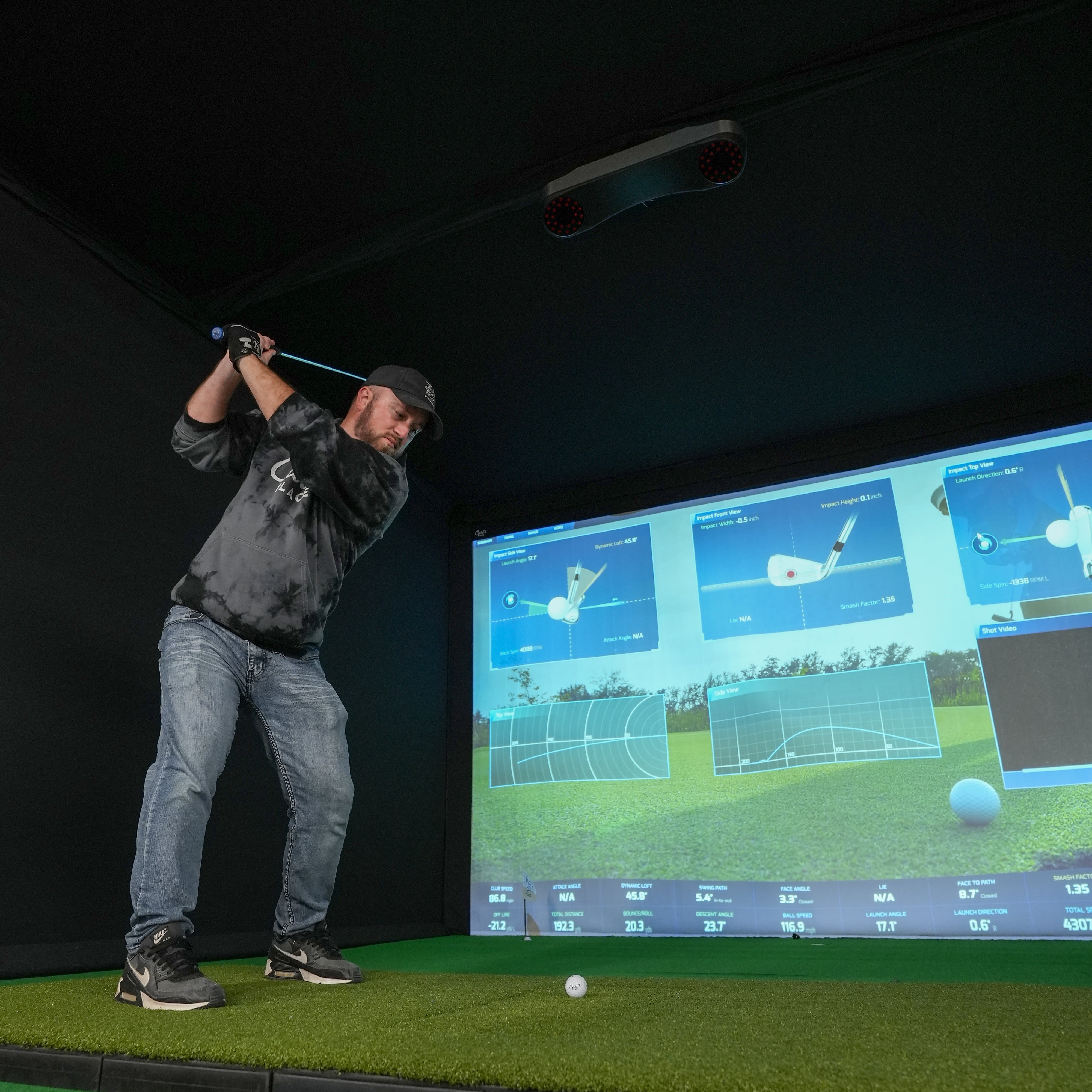 ProTee Majestic Golf Simulator Package