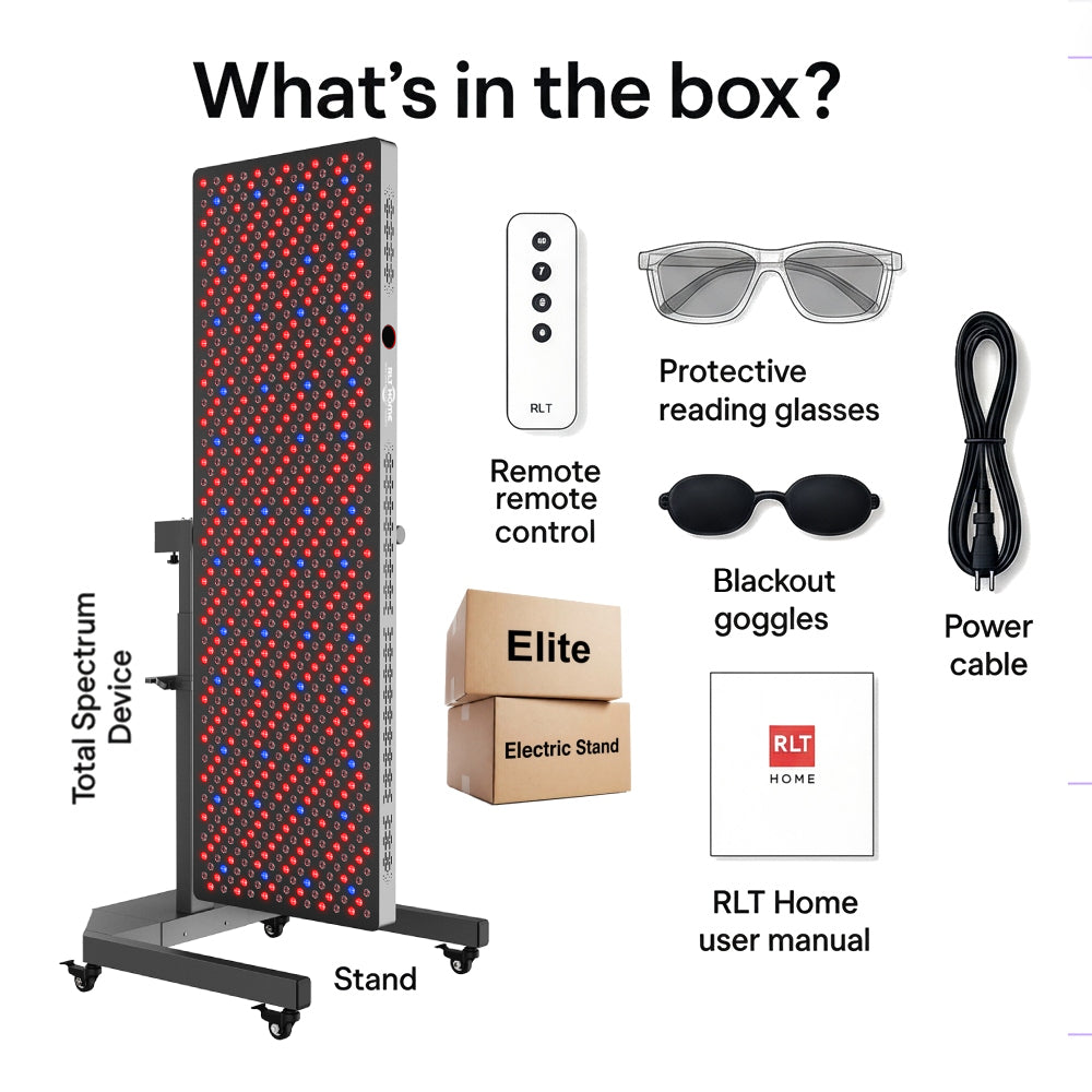 Total Spectrum ELITE 864-LED Seven-Wavelength Light Panel