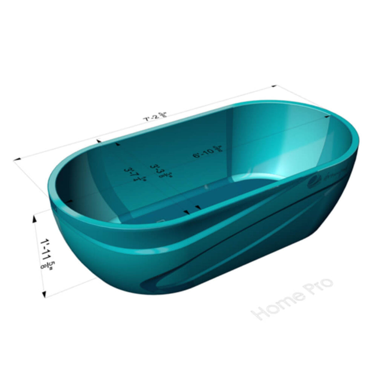 Dreampod Home Float Pro Fiberglass Float Tank