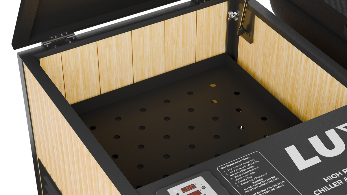 RevX X Tub Cold Plunge With LUX Chiller and Filtration