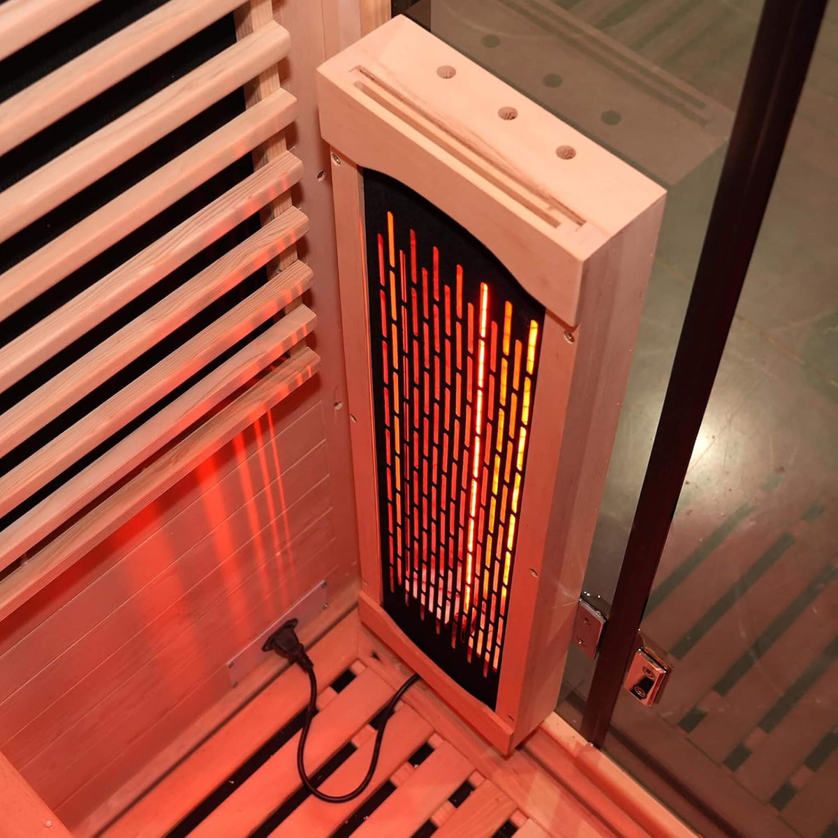Thermora Lugano 2-Person Outdoor Full-Spectrum Infrared Sauna With Wi-Fi