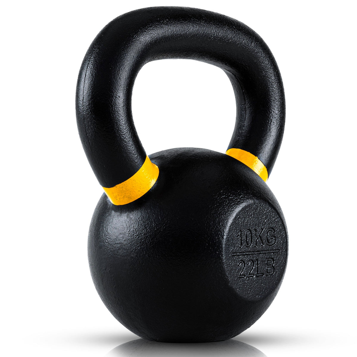 Rage Fitness 22 lb single-cast iron kettlebell