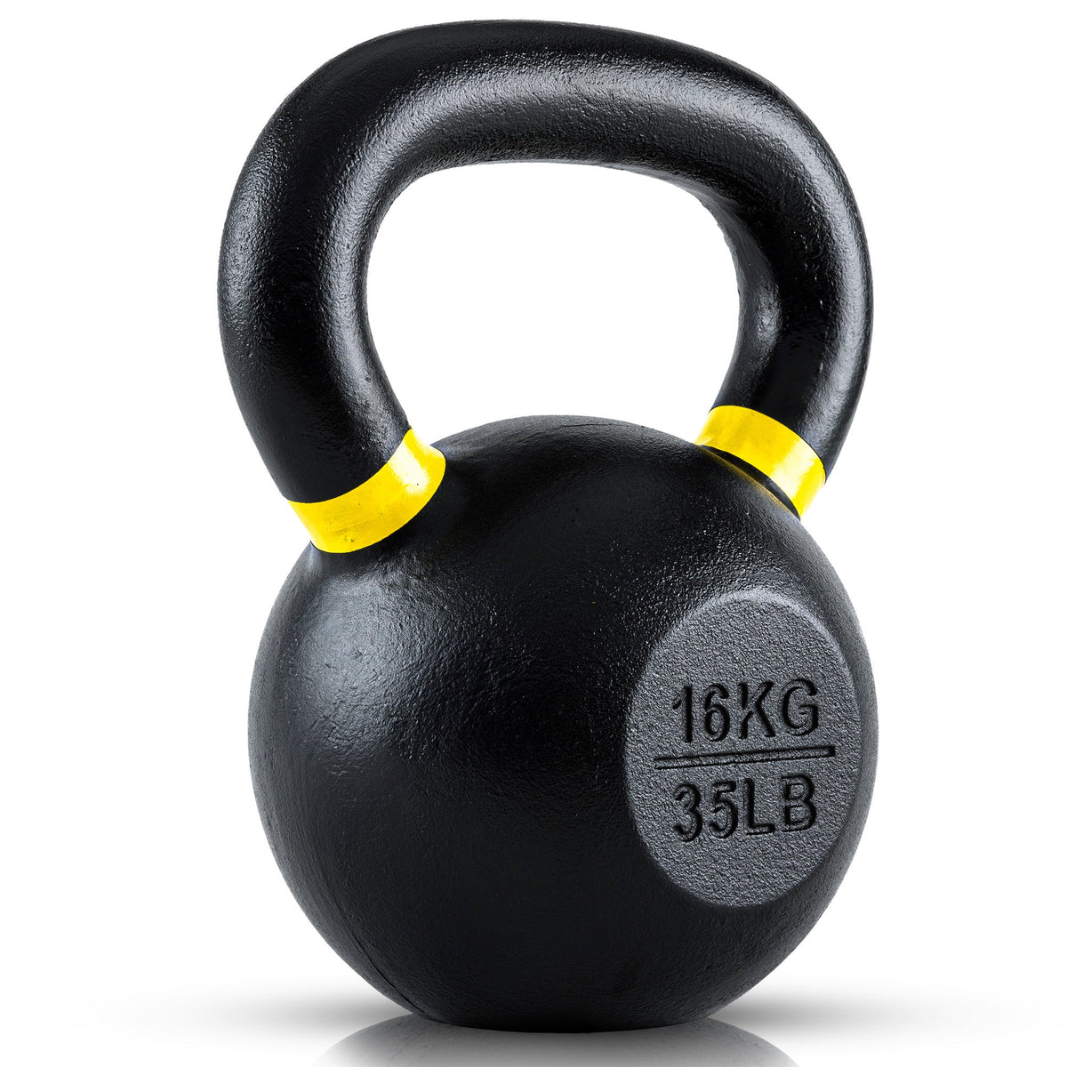 Rage Fitness 35 lb single-cast iron kettlebell