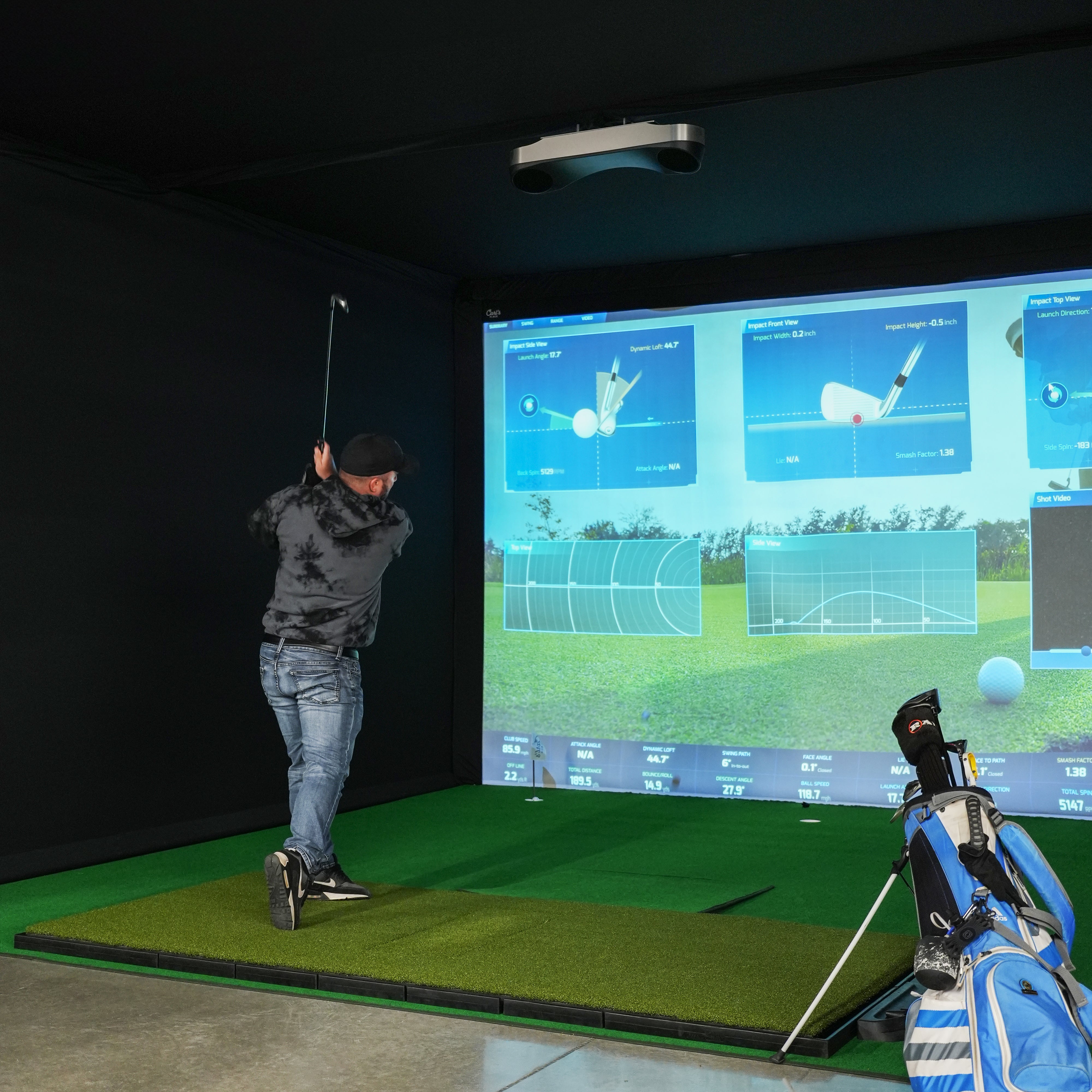 ProTee Majestic Golf Simulator Package