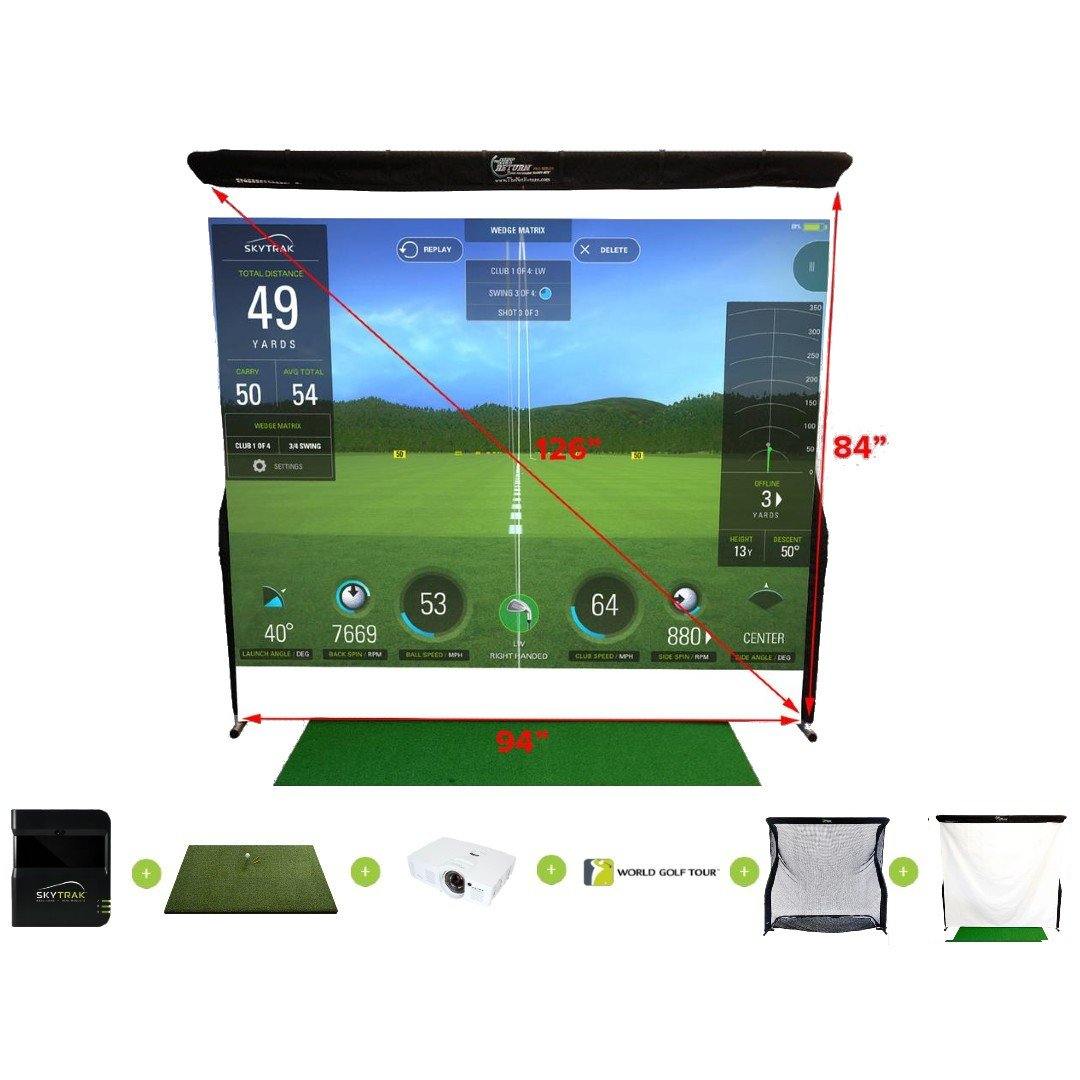 SkyTrak Pro Series Golf Simulator Package