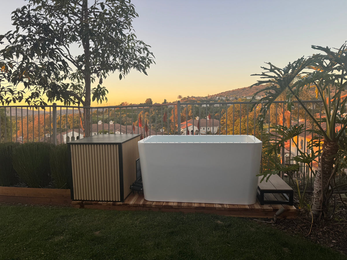 RevX X Tub Cold Plunge With LUX Chiller and Filtration