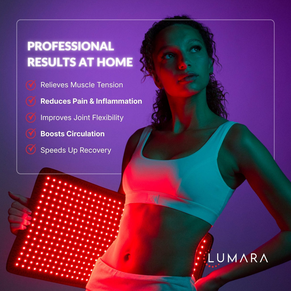 Lumara Red and Near-Infrared Light Pad
