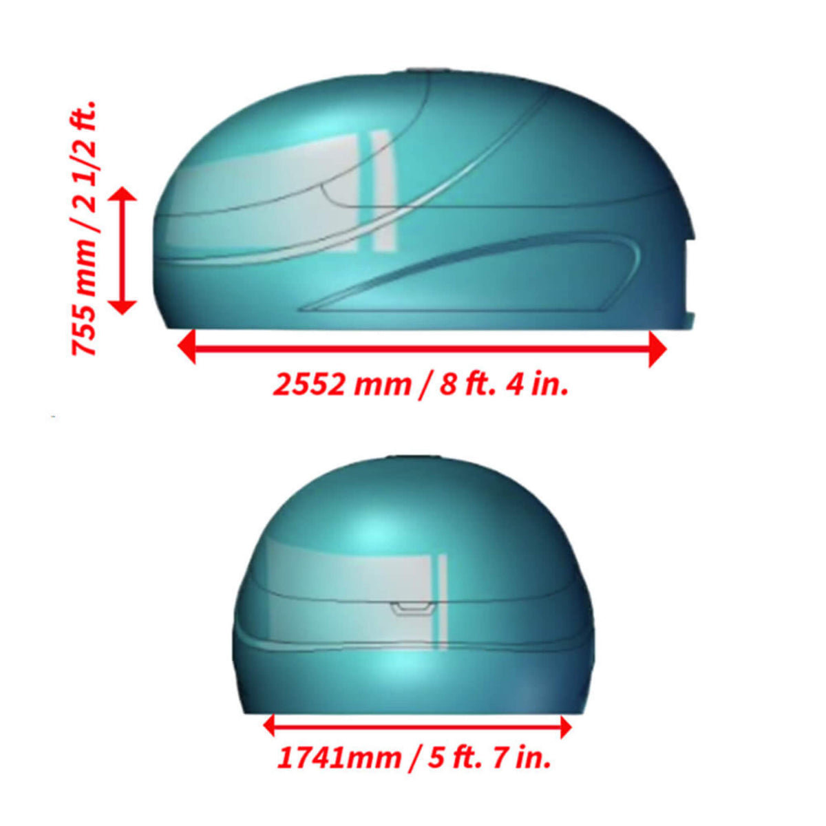Dreampod V2 Flotation and Sensory-Isolation Pod [DPFP201WPE]