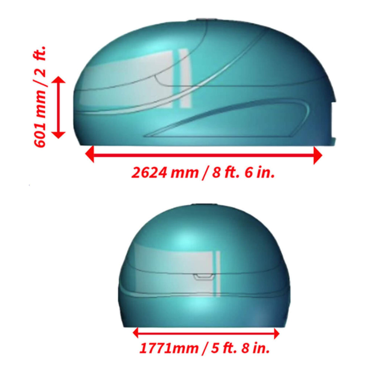 Dreampod Vmax Flotation and Sensory-Isolation Tank [DPFP202WPE]