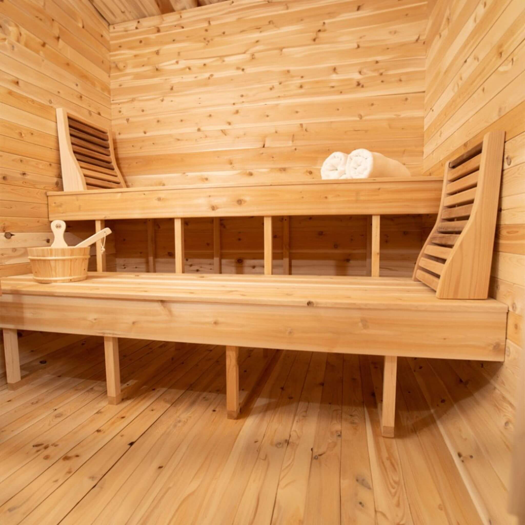 Dundalk Leisurecraft Luna 4-Person Cube Sauna [CTC22LU]