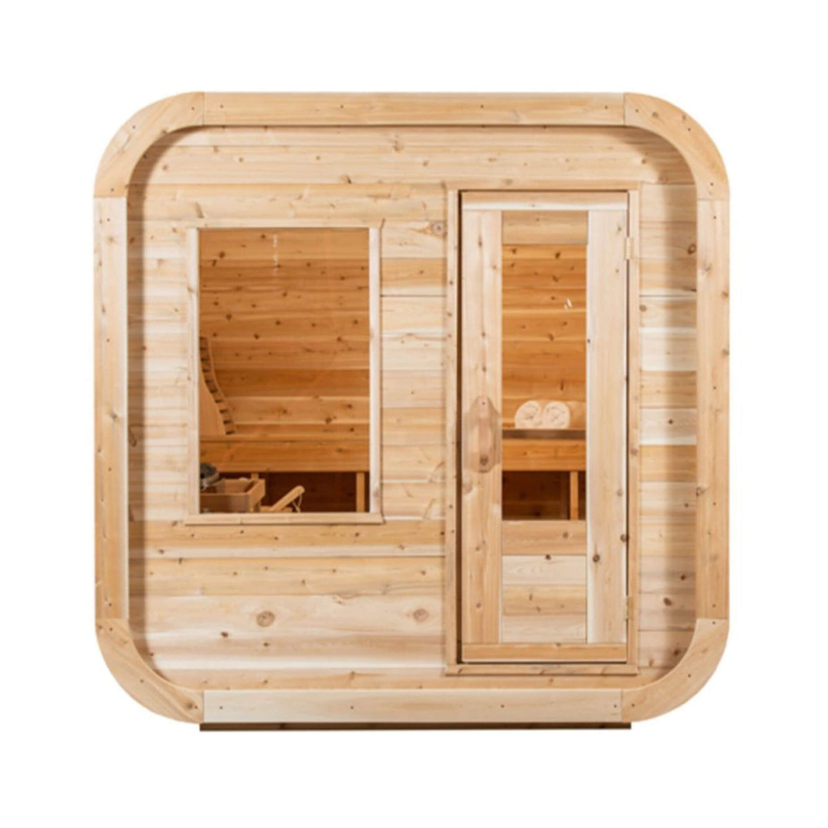 Dundalk Leisurecraft Luna 4-Person Cube Sauna [CTC22LU]