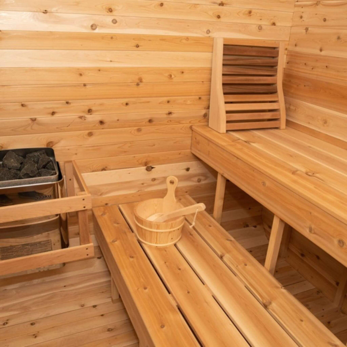 Dundalk Leisurecraft Luna 4-Person Cube Sauna [CTC22LU]