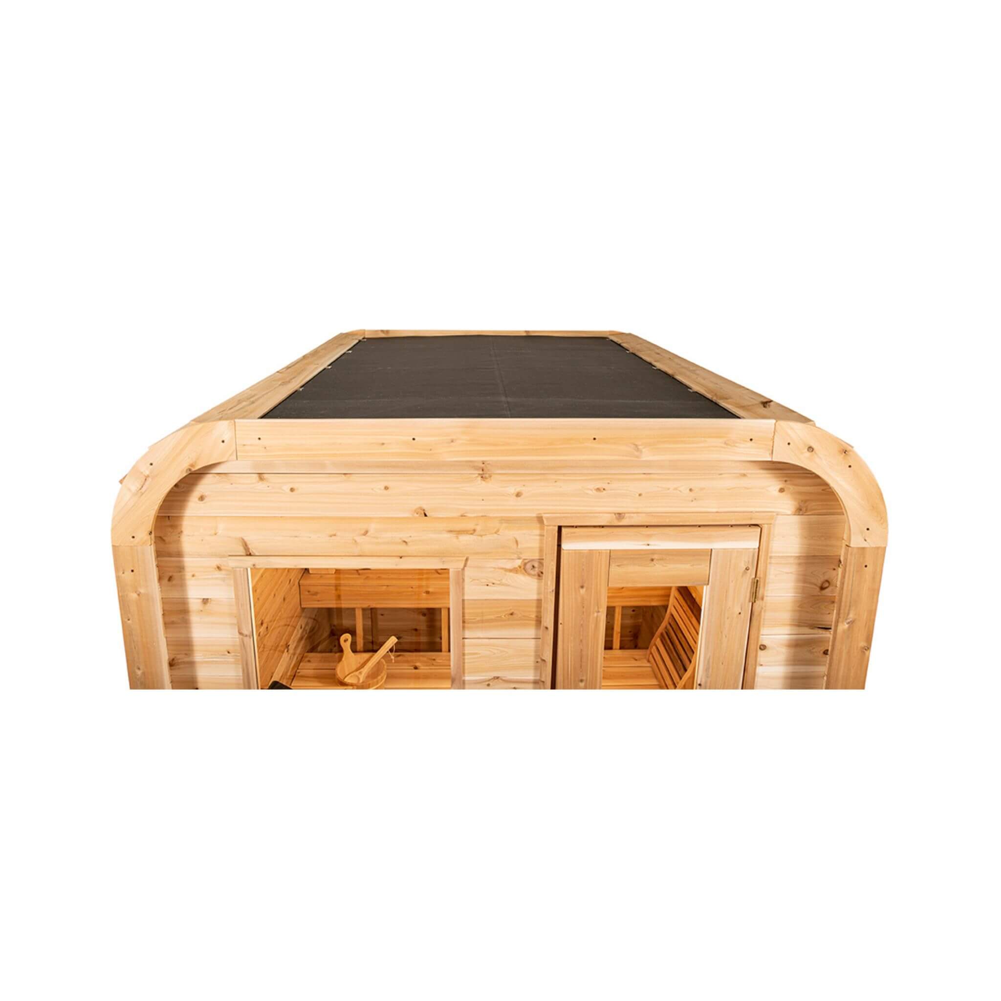 Dundalk Leisurecraft Luna 4-Person Cube Sauna [CTC22LU]
