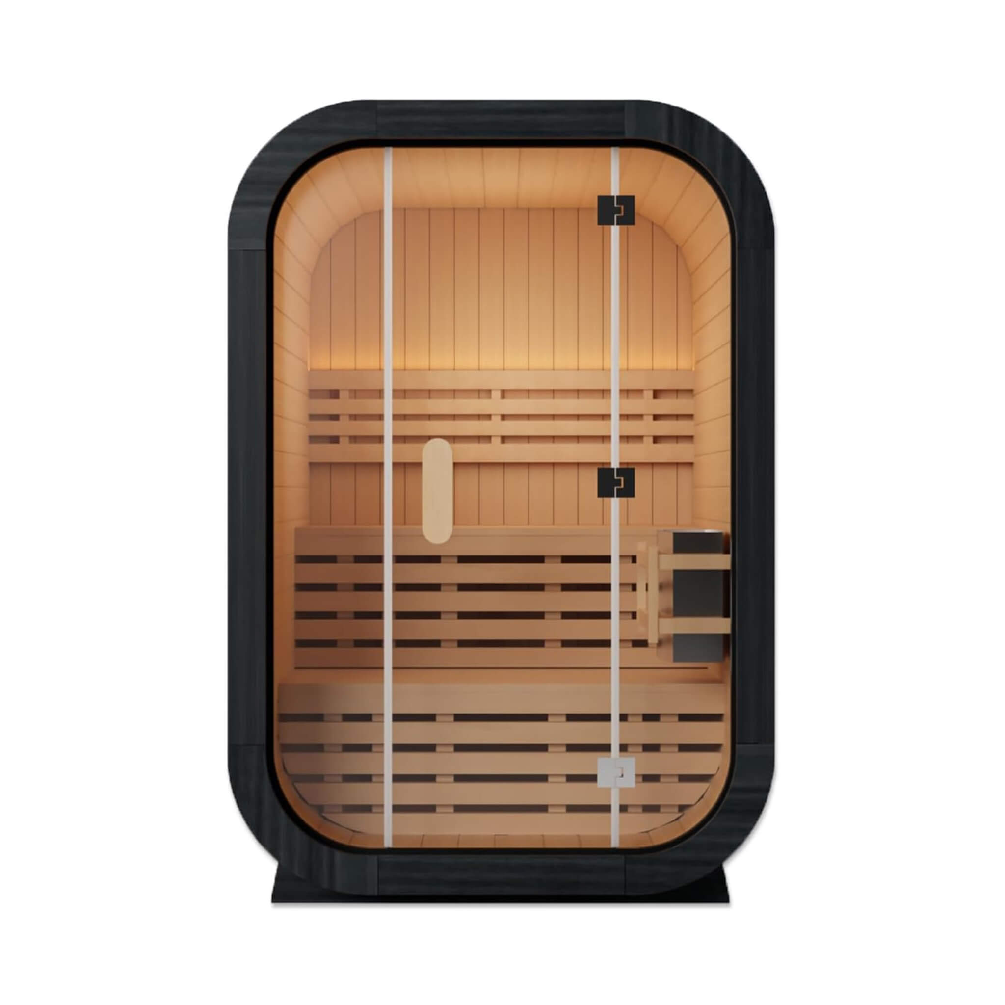 Thermora Lund 2-Person Outdoor Spruce Cube Sauna Kit