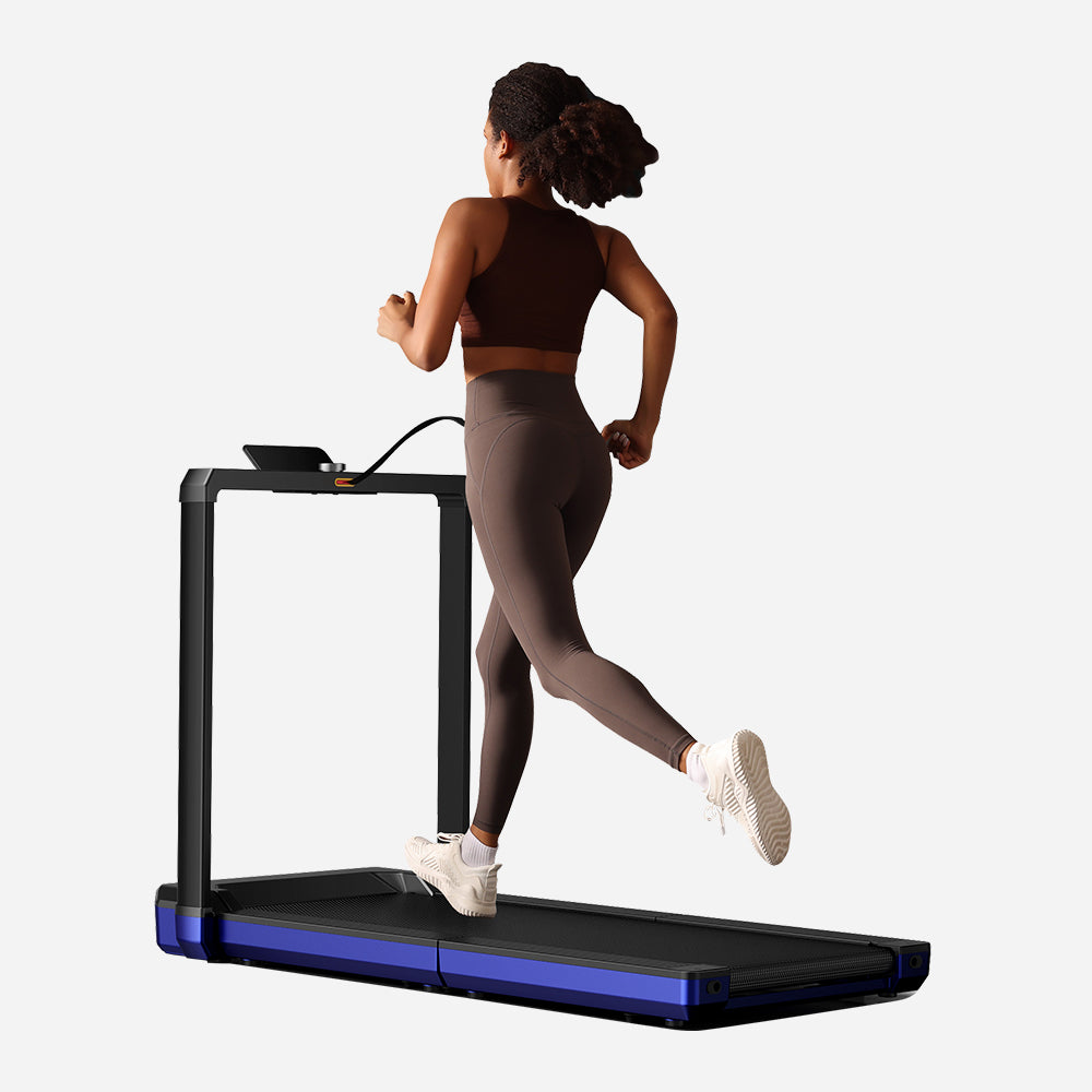 Blue WalkingPad X25 folding treadmill detail