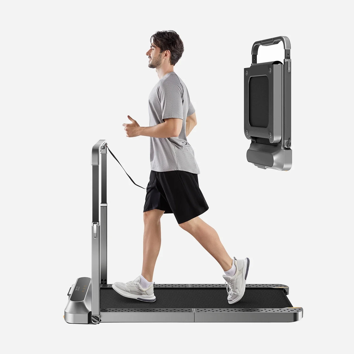 WalkingPad R2 treadmill during a walking workout