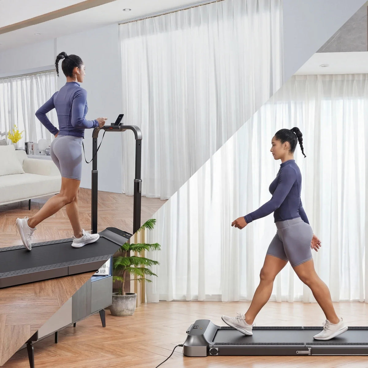 WalkingPad R2 treadmill phone holder detail
