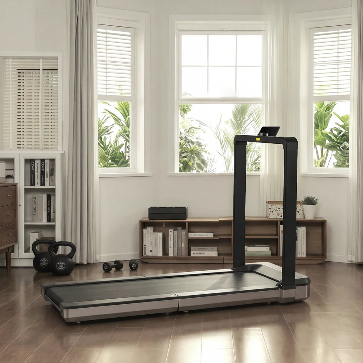WalkingPad X25 treadmill cushioned deck detail