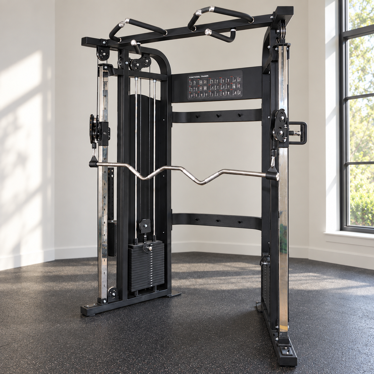 BJL-05A Compact Dual-Stack Functional Trainer