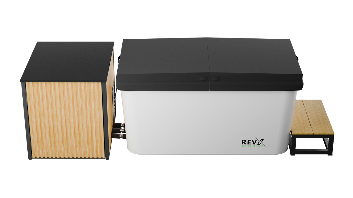 RevX X Tub Cold Plunge With LUX Chiller and Filtration
