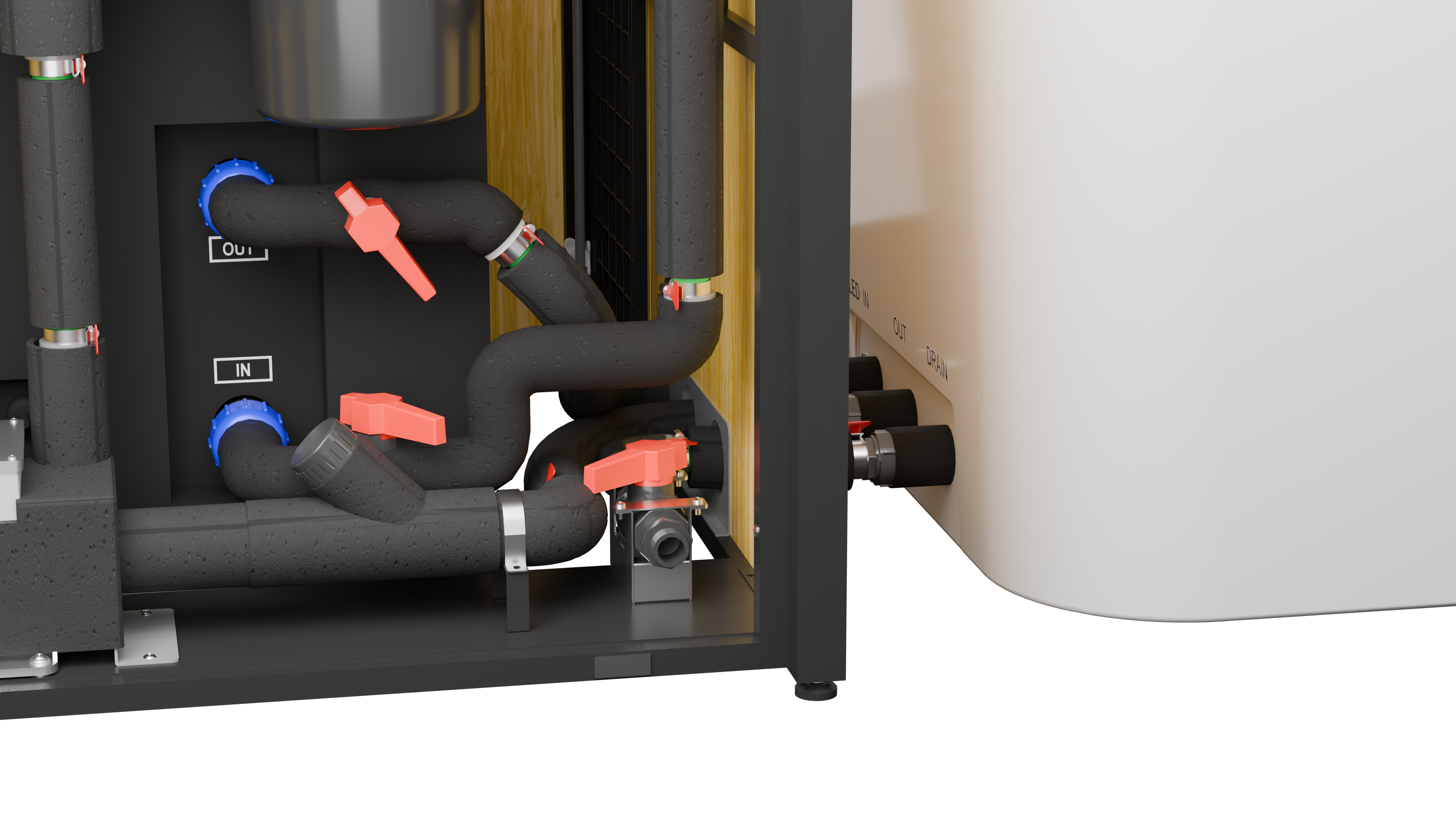 RevX X Tub Cold Plunge With LUX Chiller and Filtration