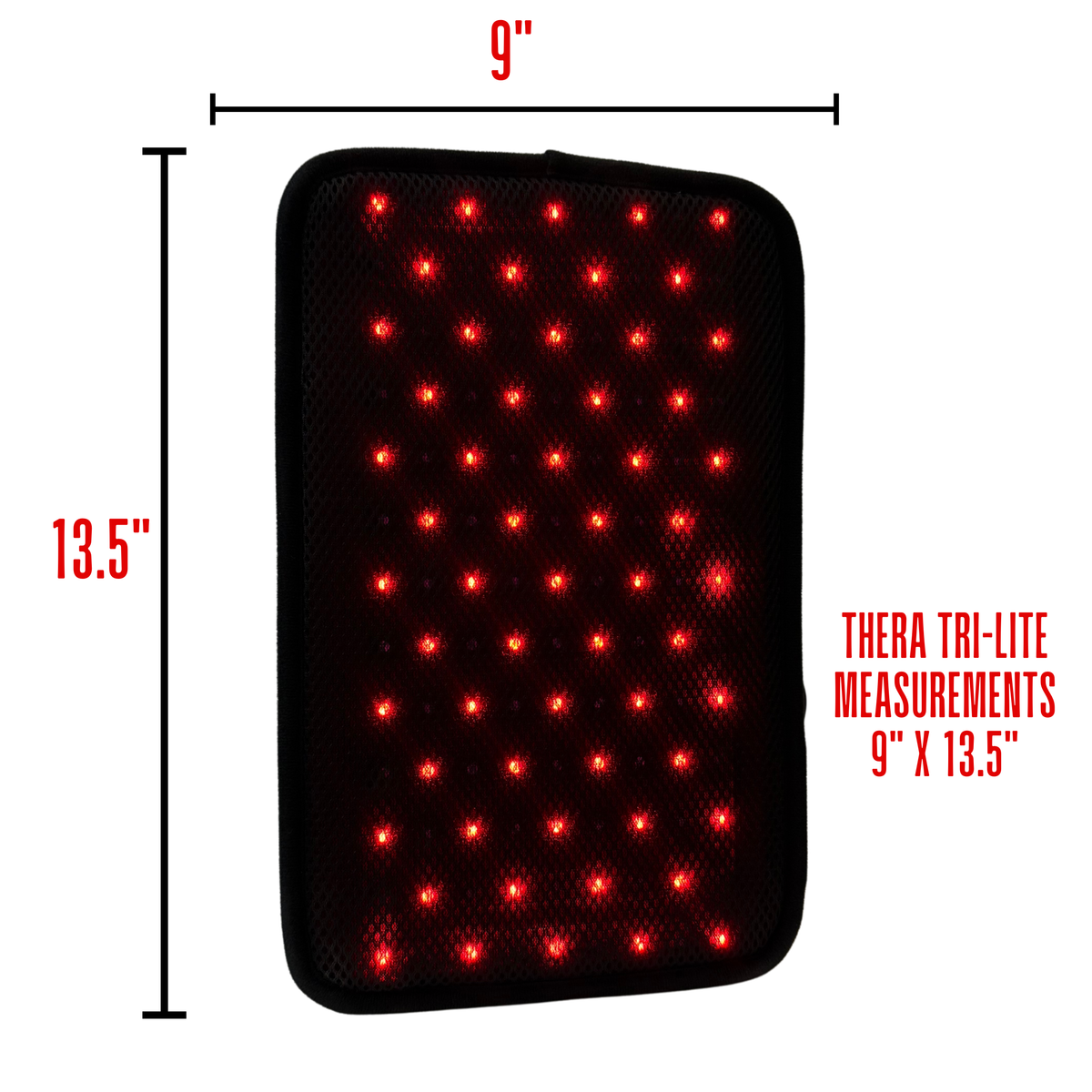 Therasage Tri-Lite device dimensions